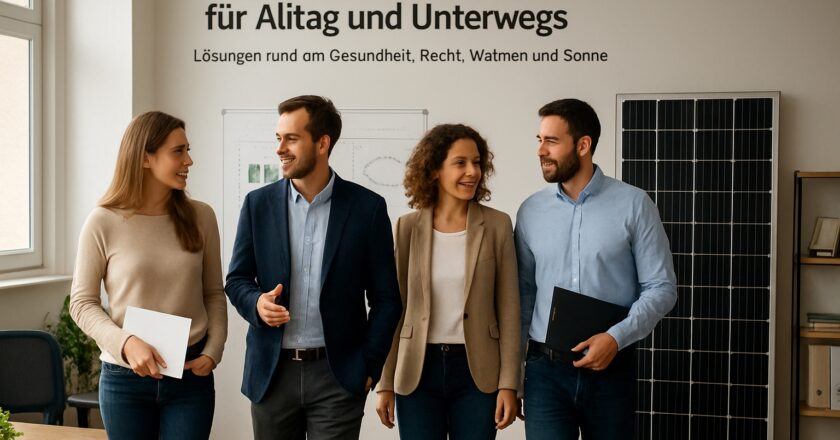 Praktische Neuerungen für Alltag und Unterwegs: Lösungen rund um Gesundheit, Recht, Wohnen und Sonne